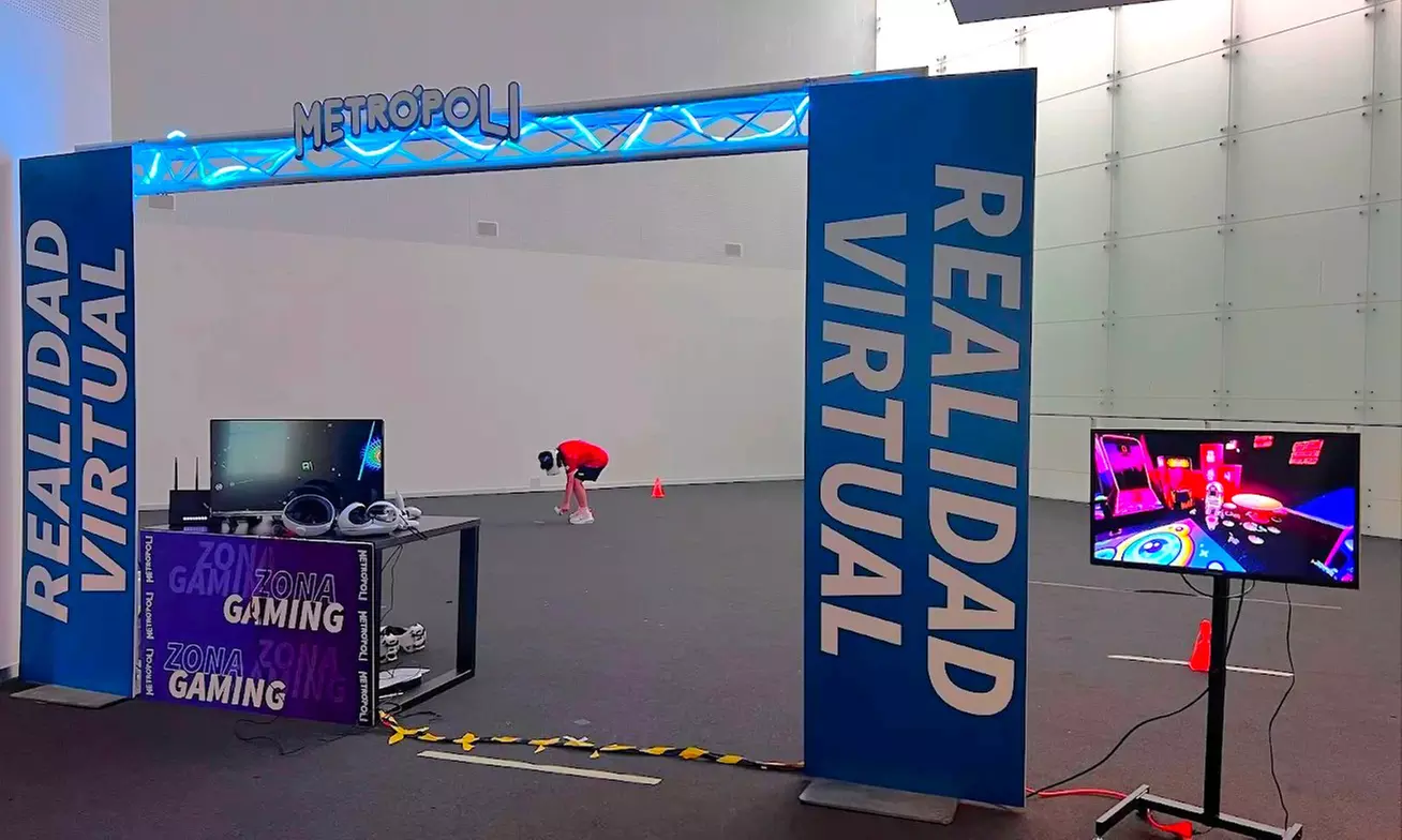 2 partidas de realidad virtual con consumición para hasta 6 personas