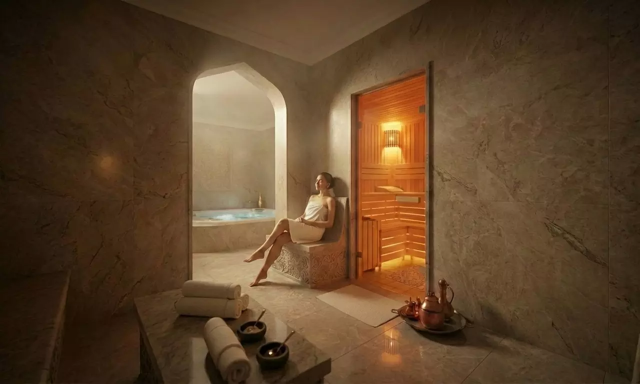 Frauentag-Angebot: Hamam Royal Paket inkl. Gesichtsmaske und Obstkorb