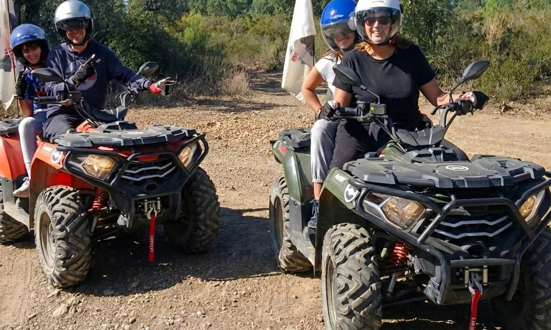 Tour en quad por la Albera para dos personas