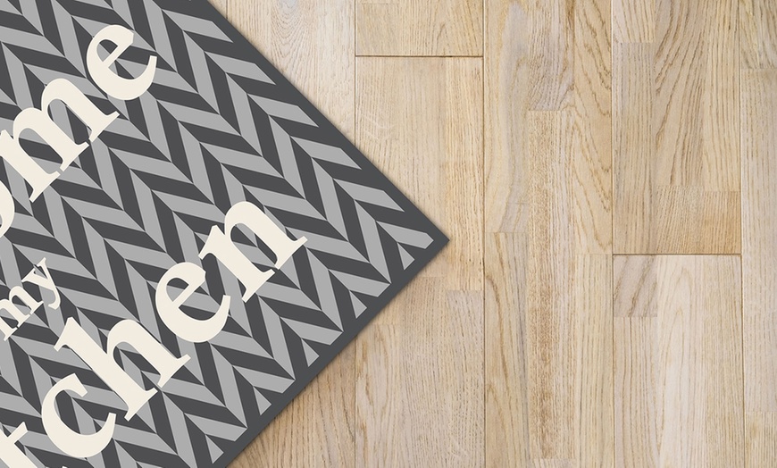 Image 5: Vinyl Kitchen Rug