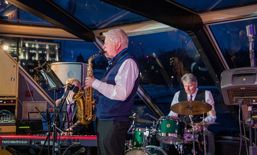 Image 9: One Adult Ticket to Thames Jazz Dinner Cruise