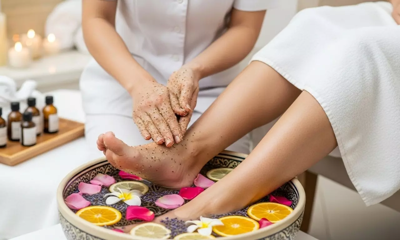 One, Two or Three Ionic Foot Detox w/ Foot Soak, Foot Scrub and More