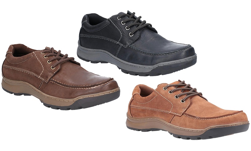 Image 1: Hush Puppies Tucker Memory Foam Men's Shoes