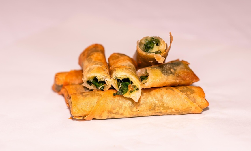 Image 9: Egg Roll & Drink Combo for One, Two, or Three — Choice of Flavors