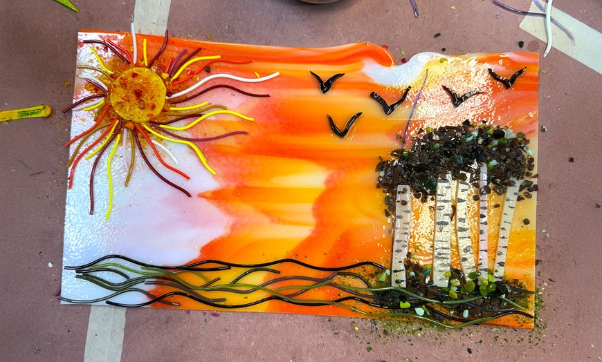 Image 3: Ignite Your Imagination with Introduction to Glass Fusing Class

