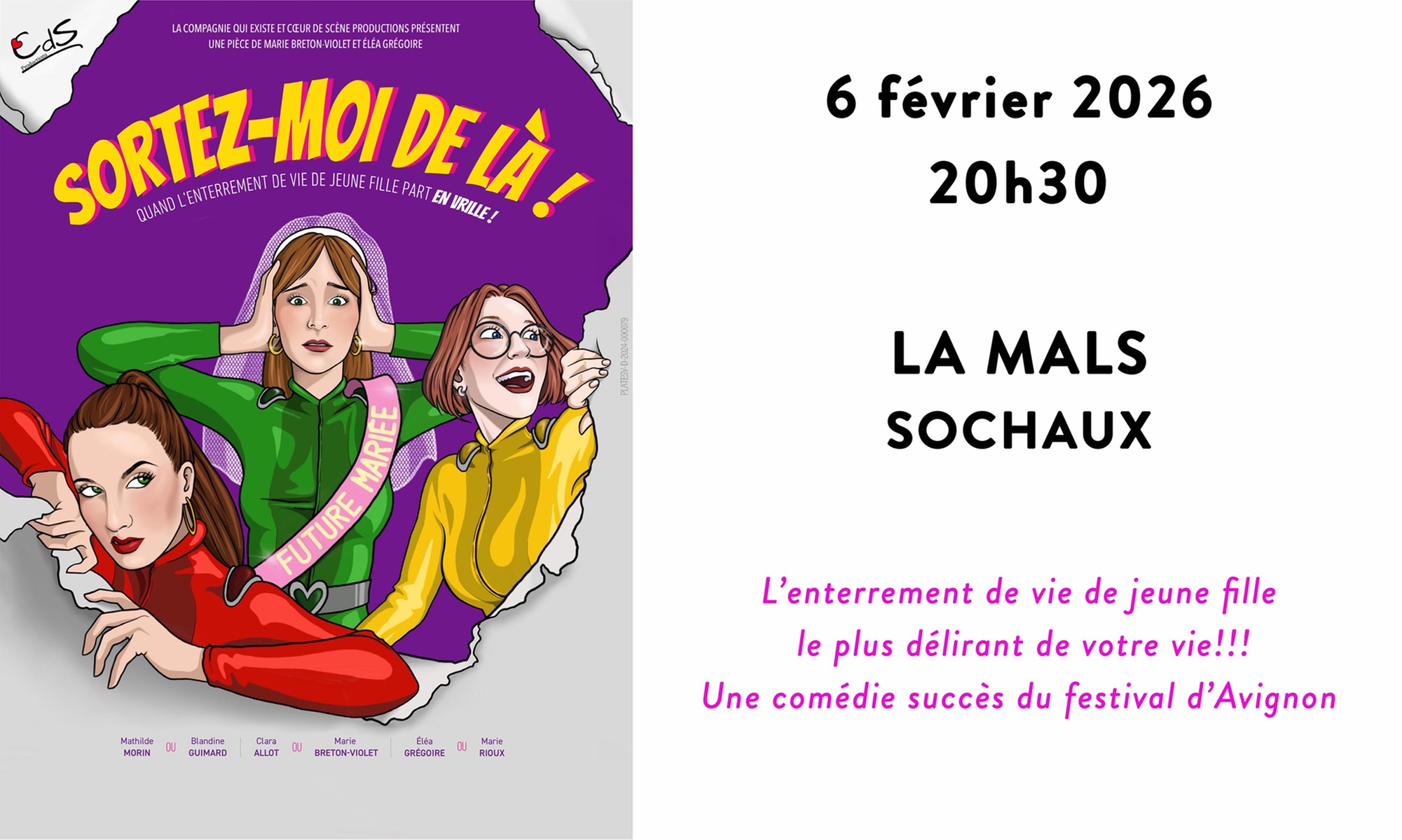 « Sortez-moi de là ! », un moment drôle et mordant à Sochaux