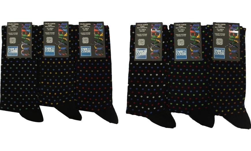 Image 7: Lot de 6 ou 12 chaussettes longues 39-46 Enrico Coveri