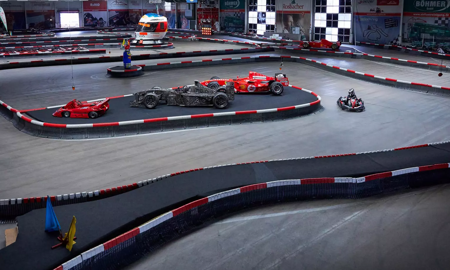 Kartabenteuer: 3x 10 Min. Kart-Einzelfahrt inkl. Leih-Helm