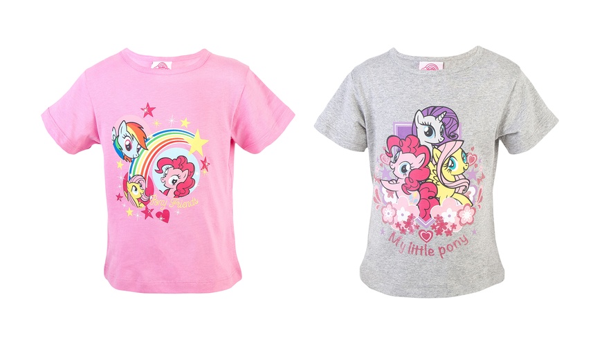 Image 2: Two Character T-Shirts for Girls