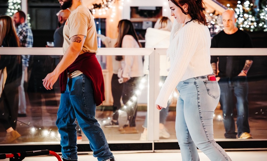 Image 4: Outdoor Ice Skating with Skates & Family Fun at Conex RVA