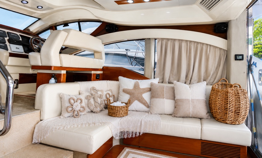Image 4: Private Yacht Adventure with Jet Skis and Free Extra Hour