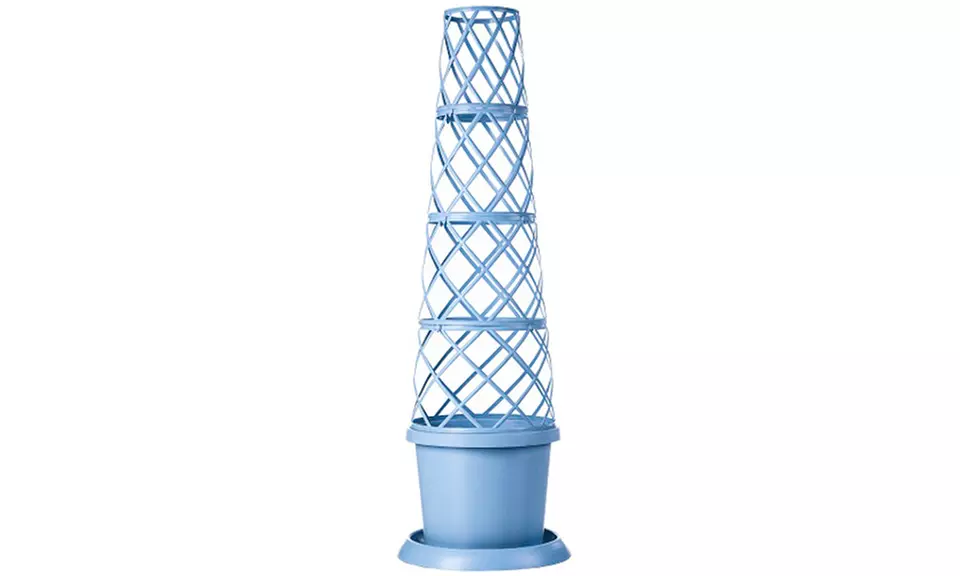 Up to Five Lattice-Design Tower Pots