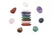 14 Pcs Set Chakra Crystals and Healing Stones Gemstones Rocks with Gift Box - Second Medium