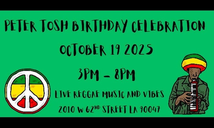 LIVE Reggae Concert and Celebration!