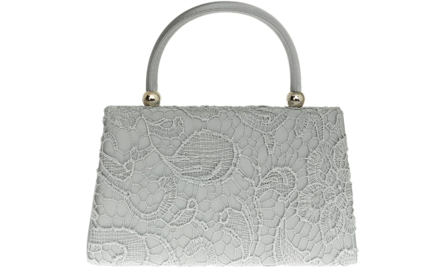 Image 20: Camilla Top Handle Clutch Bag