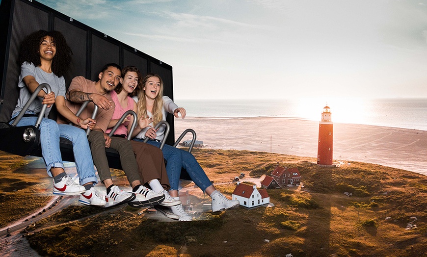 Image 1: Ontdek Nederland vanuit de lucht in een meeslepende 5D belevenis