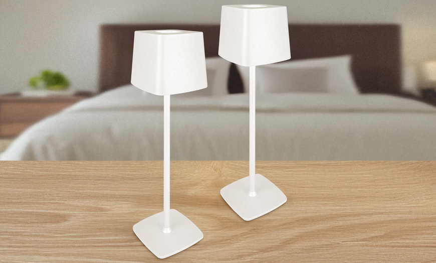 Image 26: Set di 2 lampade a led