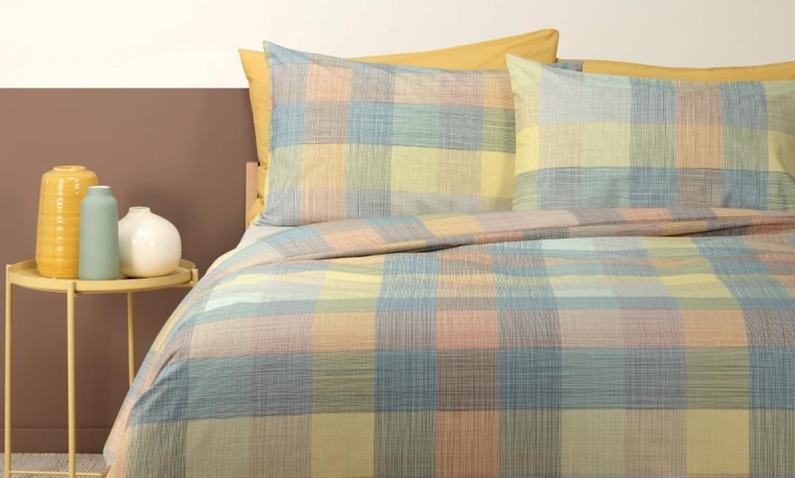 Image 3: Set copripiumino e federe in 100% cotone Bassetti