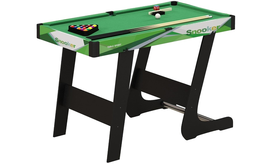 Image 17: HomCom Football Mini Indoor Gaming Table 