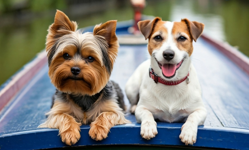 Image 2: Canal Boat Trip for Up To Six Adults & Two Children or Full Hire!