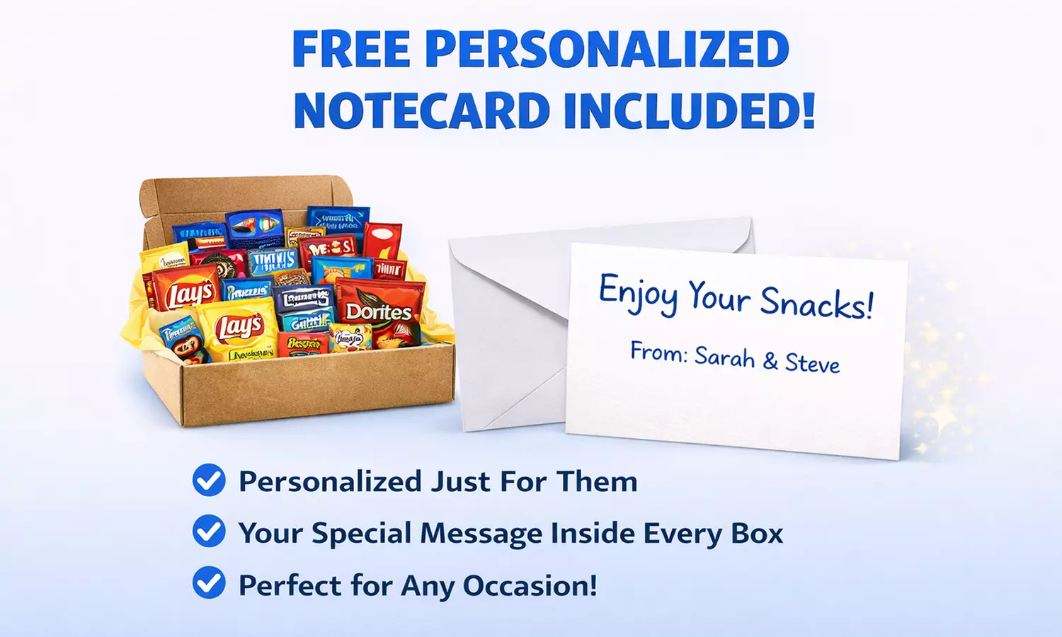 Mystery Snack Box - Surprise Snack & Candy Unboxing Gift