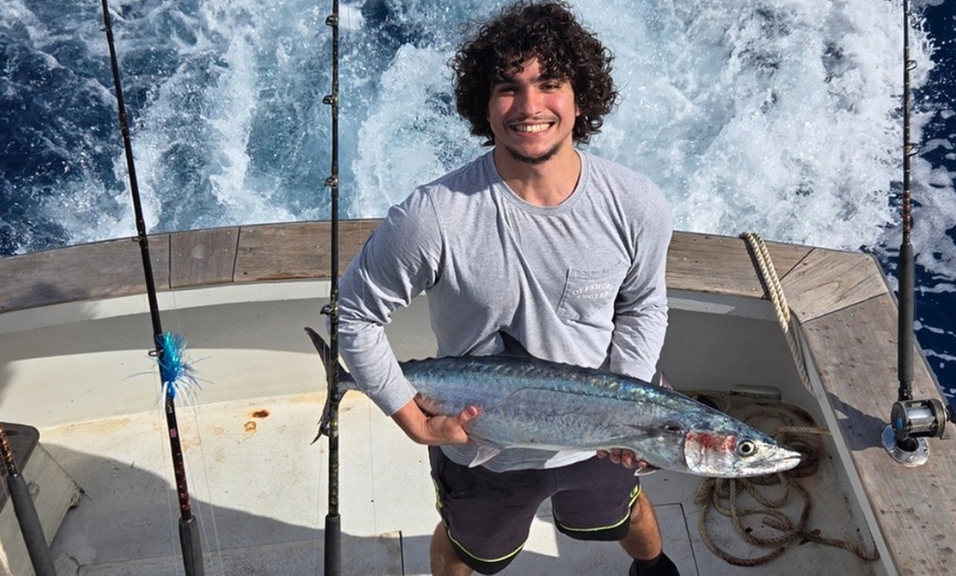 Image 2: Four or Eight Hour of Sportfishing Charter Excursion For Up to Six 