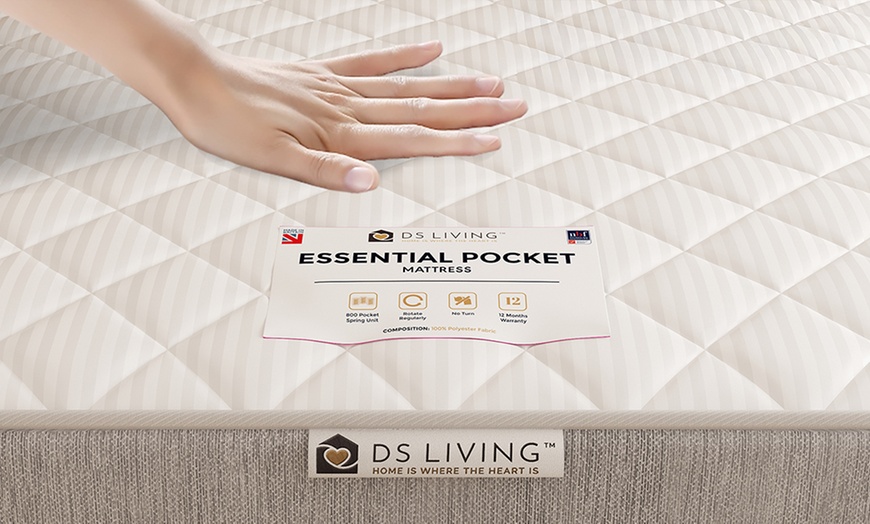 Image 6: Luxe 800 Pocket Sprung Mattress with Comfort Layers