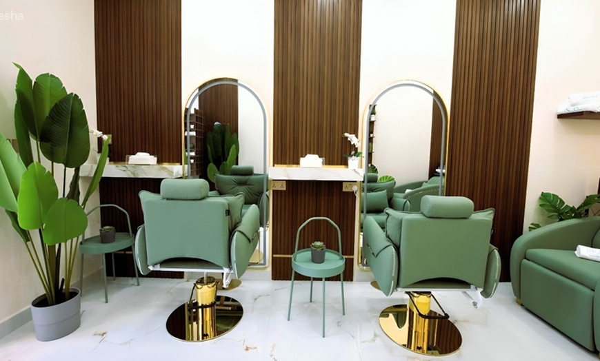 Image 2: Enjoy Classic Mani-Pedi w/ Spa Option, or Gelish Mani & Pedi Choices