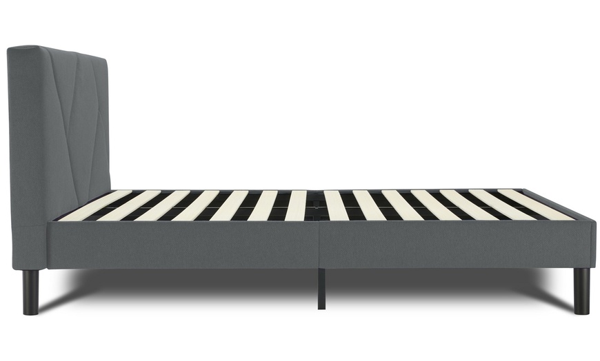 Image 23: Lit en tissu "Ric"