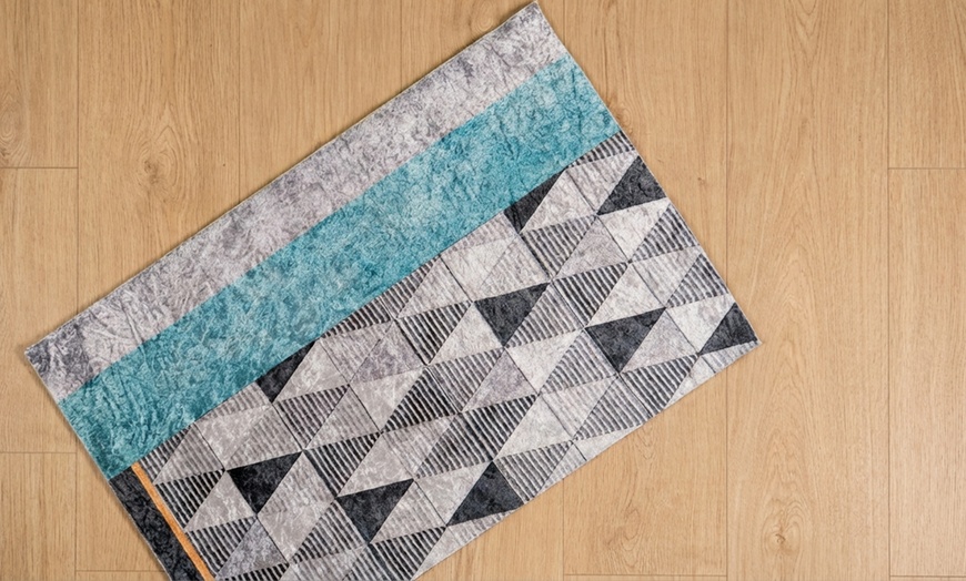 Image 12: Tappeto passatoia da cucina in velluto