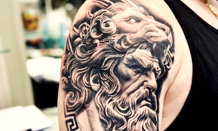 Half-Day Tattoo Session; Custom Design Incl - Up to 4 Hours - The Tattoo Nation