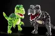 DIY-Bausatz Velociraptor oder Tyrannosaurus Rex aus Mikro-Bausteinen - Second Medium