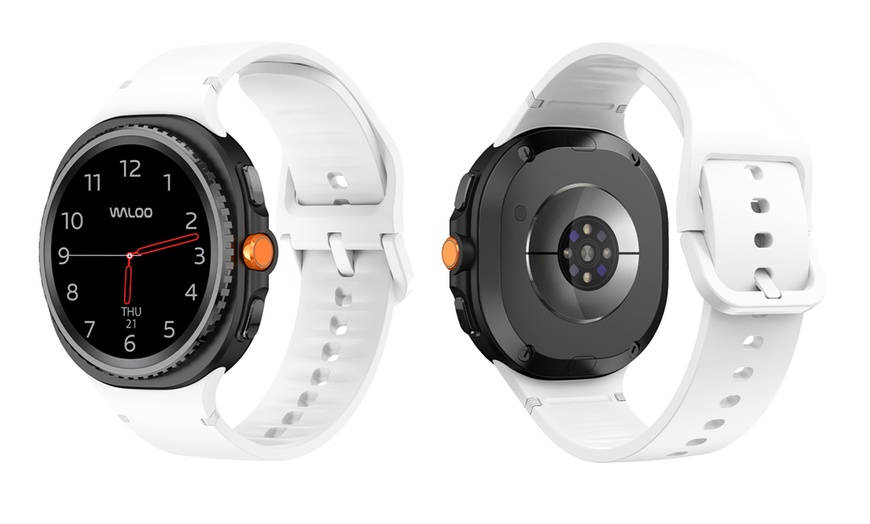 Image 16: Waloo Silicone Sport Band For Samsung Galaxy Watch 8/Watch 8 Classic