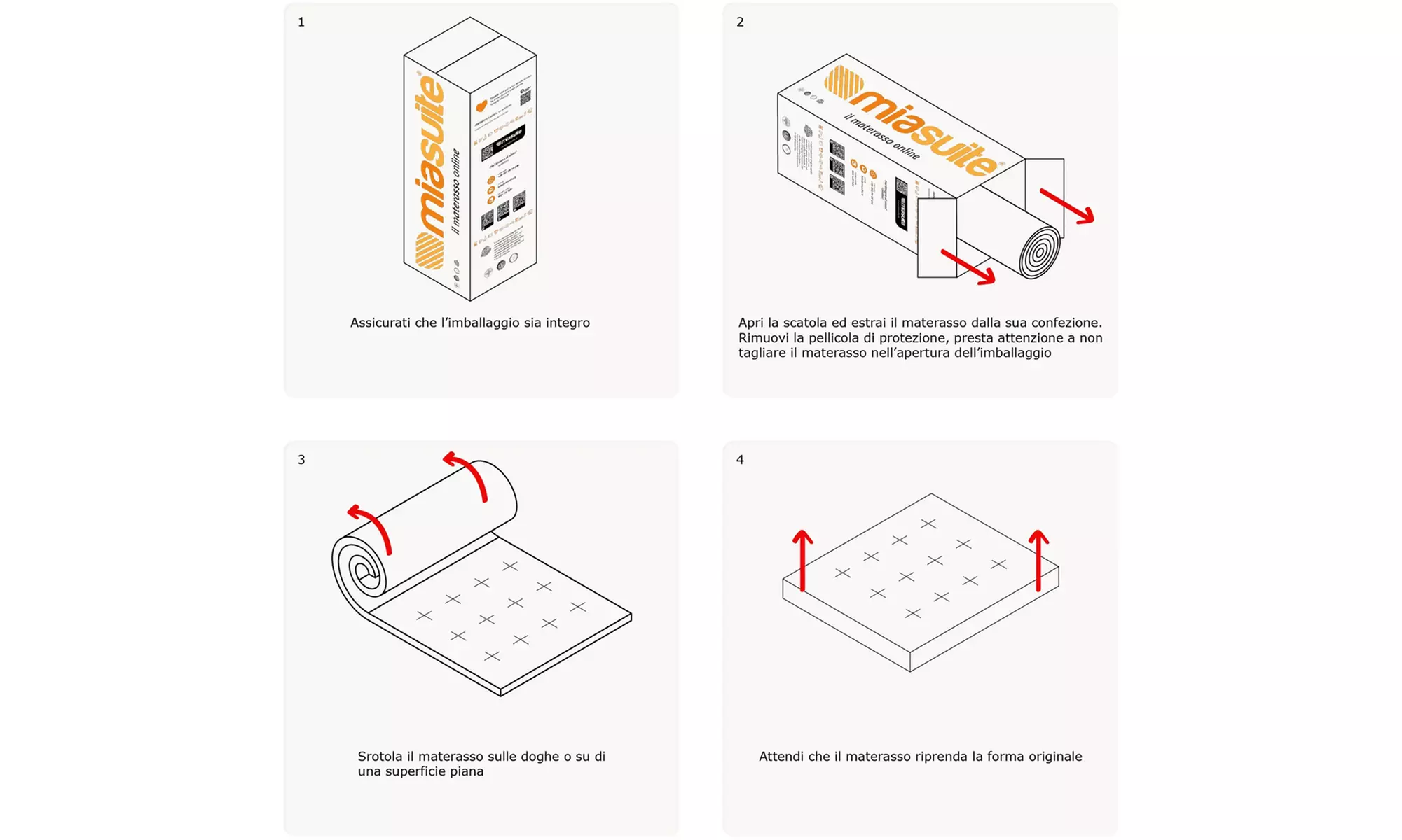 Materasso Memory Foam Alto 30 cm - Sfoderabile, Bayscent | Cabrio