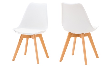 Set di 4 sedie Sangita in stile scandinavo