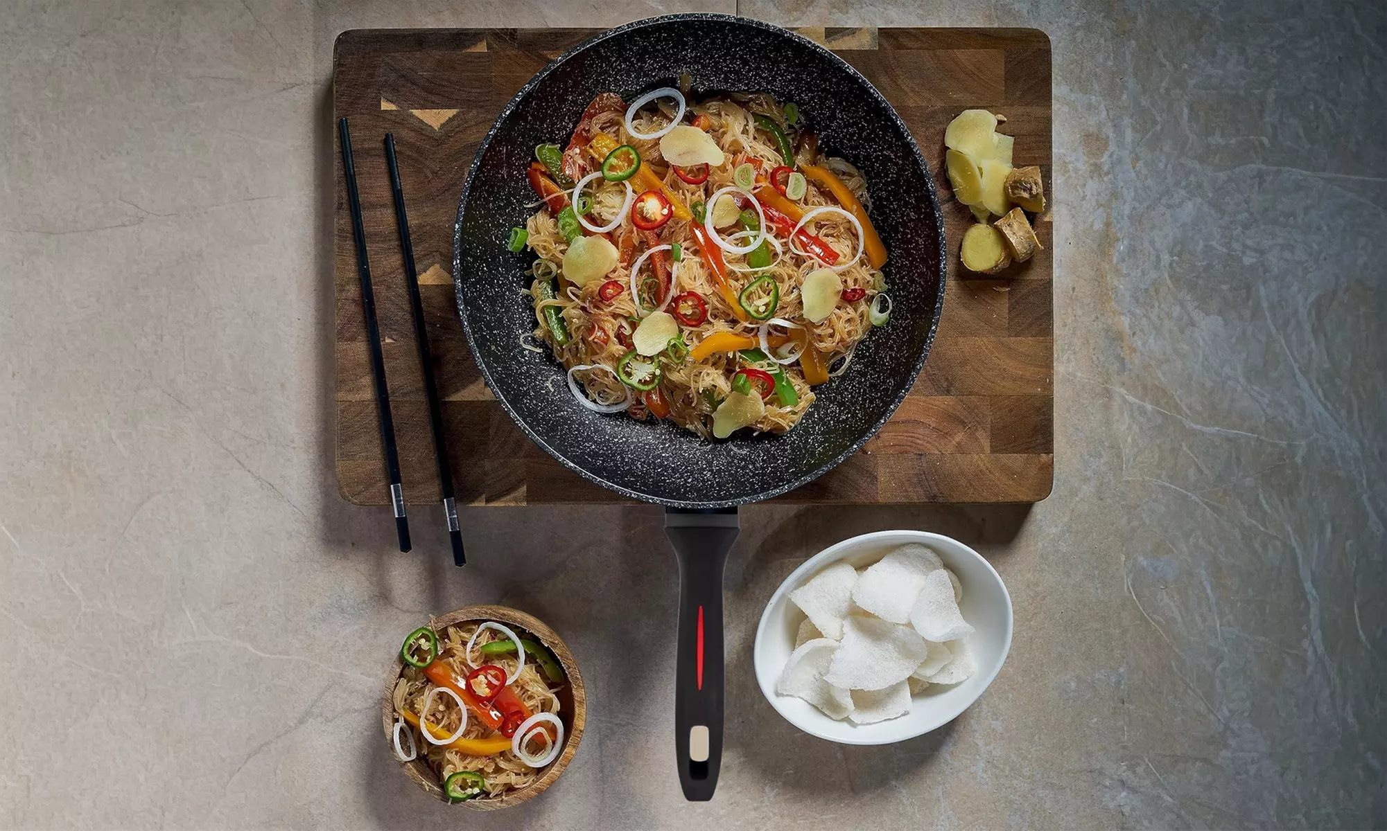 Sartén wok de 28 o 30 cm  Royalty Line - Second Medium