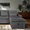 Image 2: Lucca 3 Seater Storage Sofa