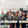 Image 5: Taller de pintura y texturas con degustación de vinos volcánicos