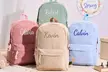 Custom Embroidered Backpack with Name Text from Justyling (Up to 86% Off); Shipping not Included - Image 4