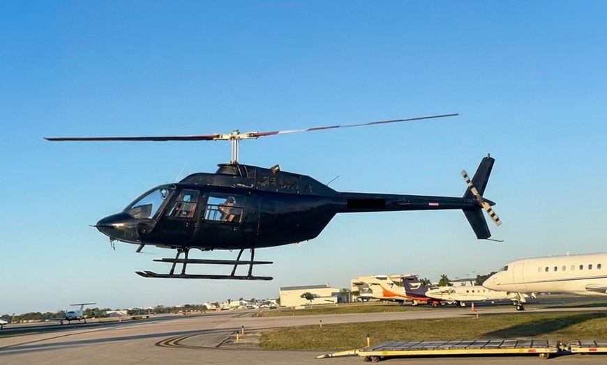 Image 2: Romantic Helicopter Tours – Fort Lauderdale or Everglades
