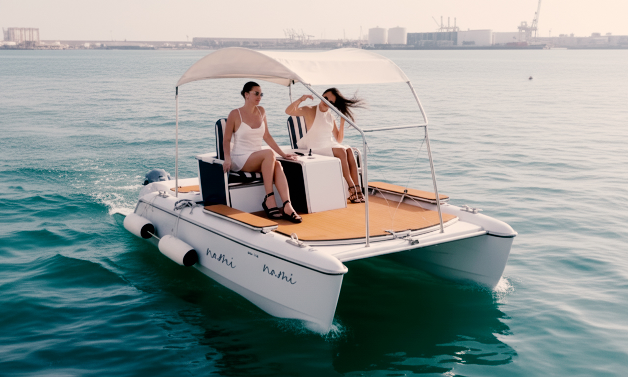 Explore 15 Or 30-minute Luxury E-catamaran Tour For 2 Or 4 People