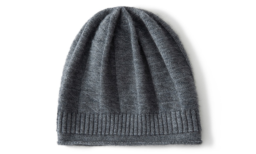 Image 5: 1 ou 2 bonnets en laine mérinos pour femme