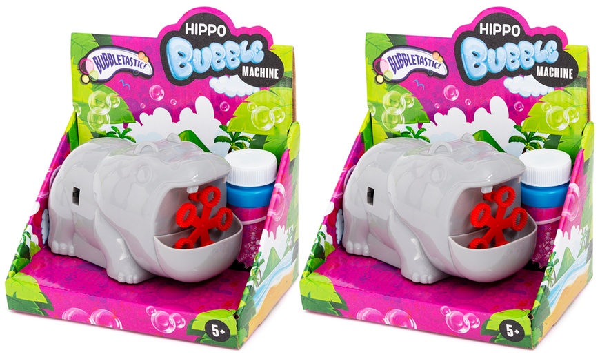 Image 4: RMS Novelty Bubble Machine Hippo