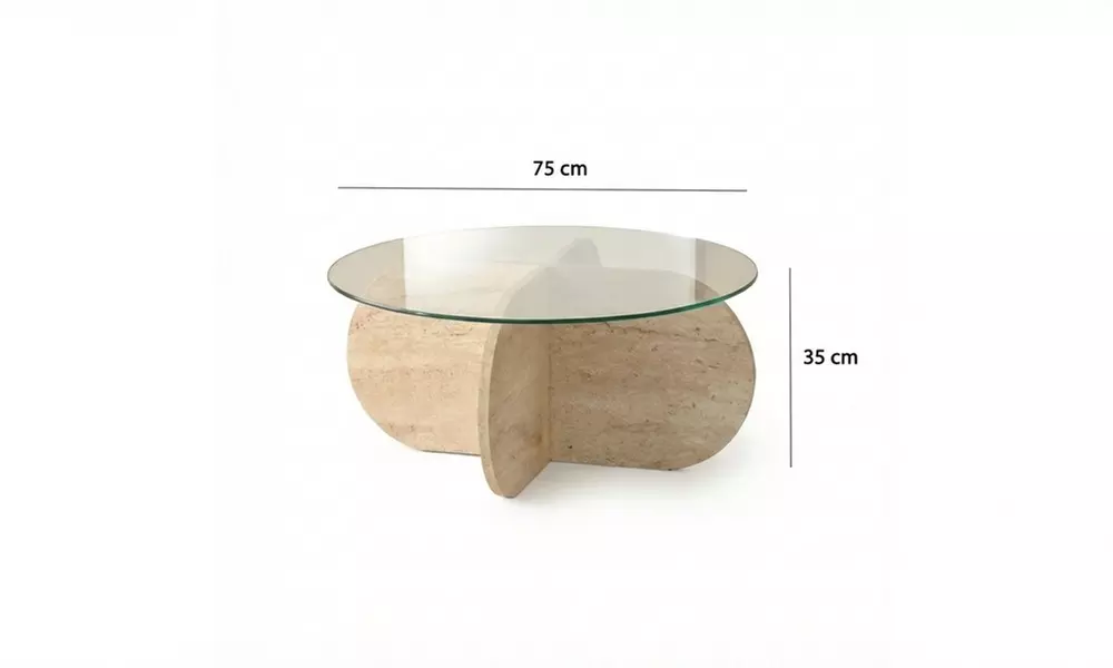 Table basse en bois Zoe, Kokoon