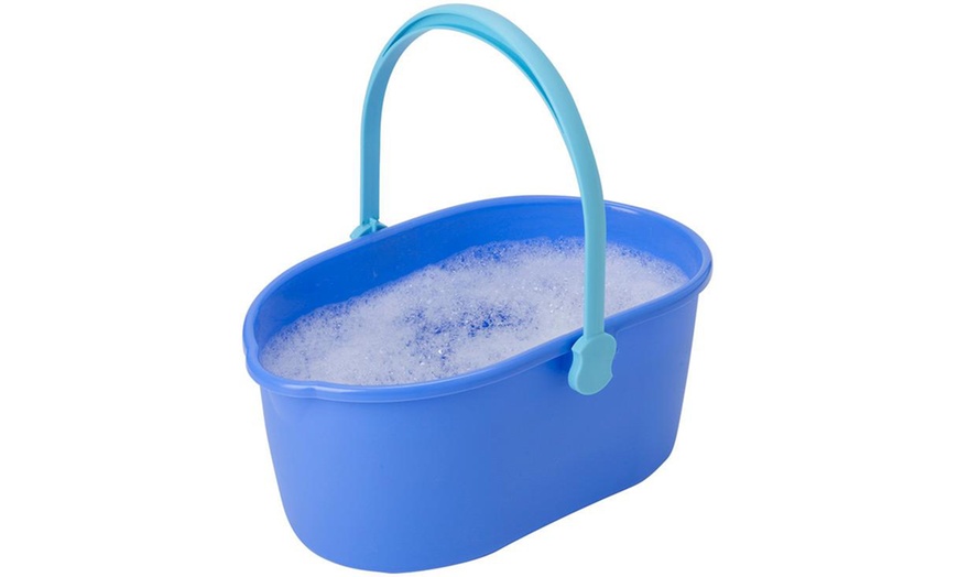 Image 10: Spontex Mop and Bucket Set