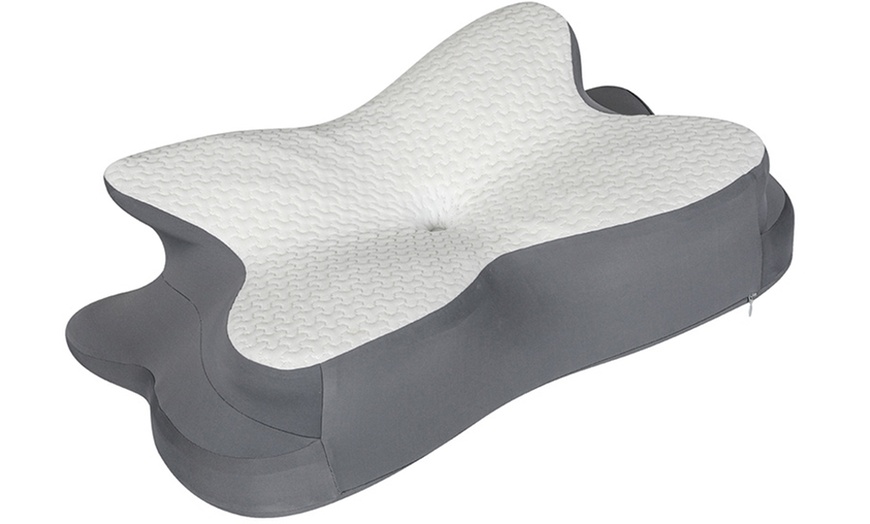 Image 2: Ergonomic Orthopaedic Memory Foam Pillow