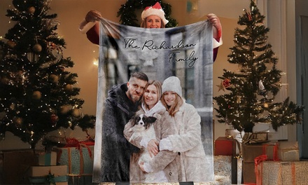 1x- Custom Photo Blankets; Shipping not Included - Justyling