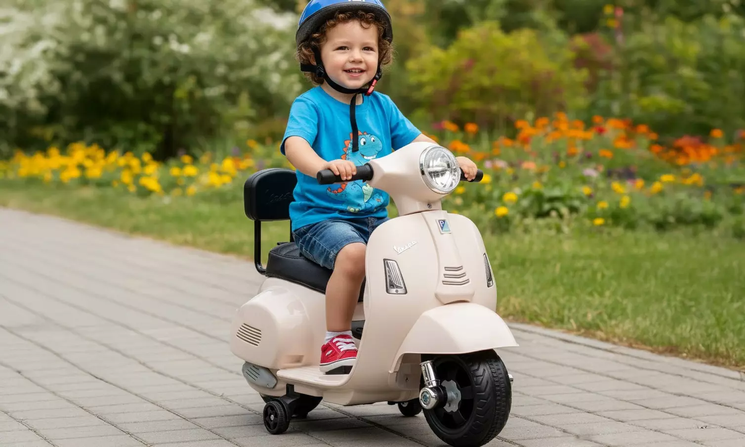 Mini Vespa elettrica Piaggio per bambini