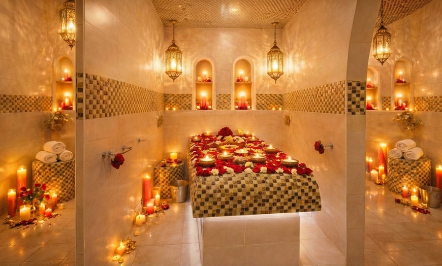 Image 2: 60Min Classic Moroccan Bath w/ Optional Herbs or Premium Moroccan Bath