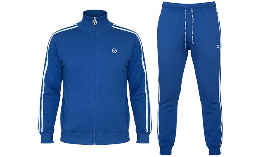 Image 7: Tuta uomo Sergio Tacchini in cotone felpato